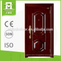 popular design low price China security steel metal door